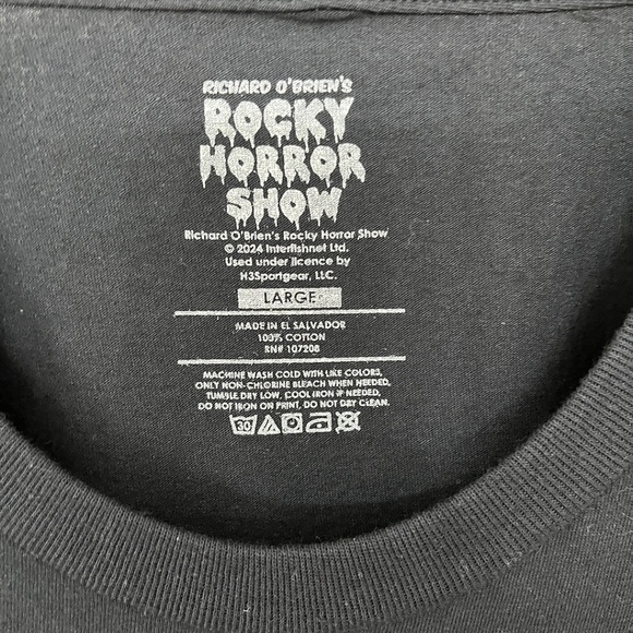 NWOT Rocky Horror Show T-Shirt Large - Picture 4 of 6